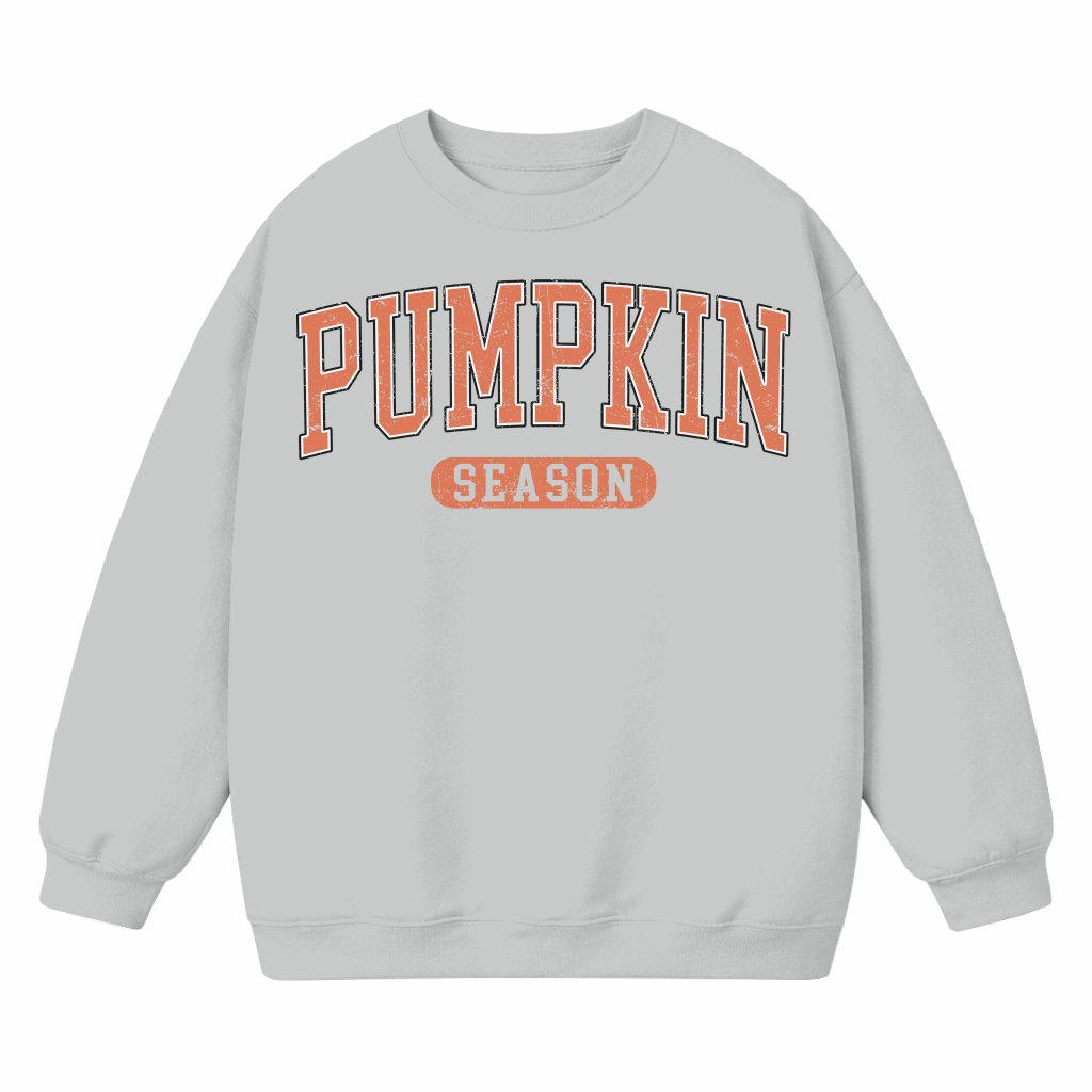 Retro Pumpkin Season Sweatshirt – Fall Thanksgiving Halloween Gift Cute - front view