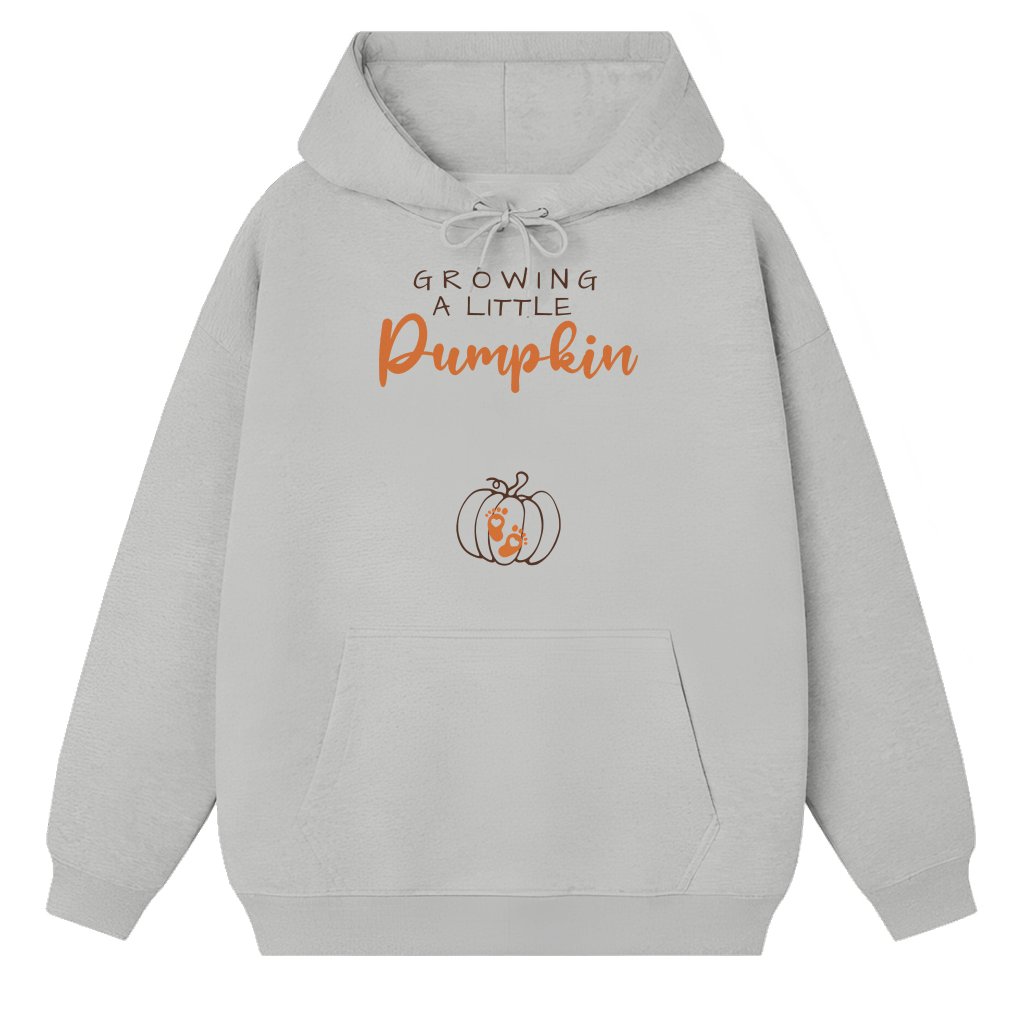 Funny Pregnancy Announcement Hoodie – Thanksgiving Gift for Mom To Be - front view
