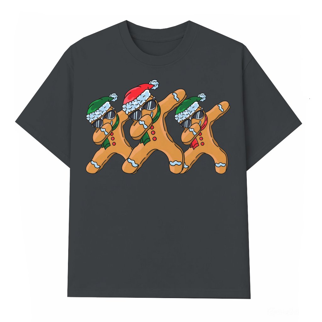 Gingerbread Man T-shirt – Christmas Gift for Cookie Lover Funny - front view