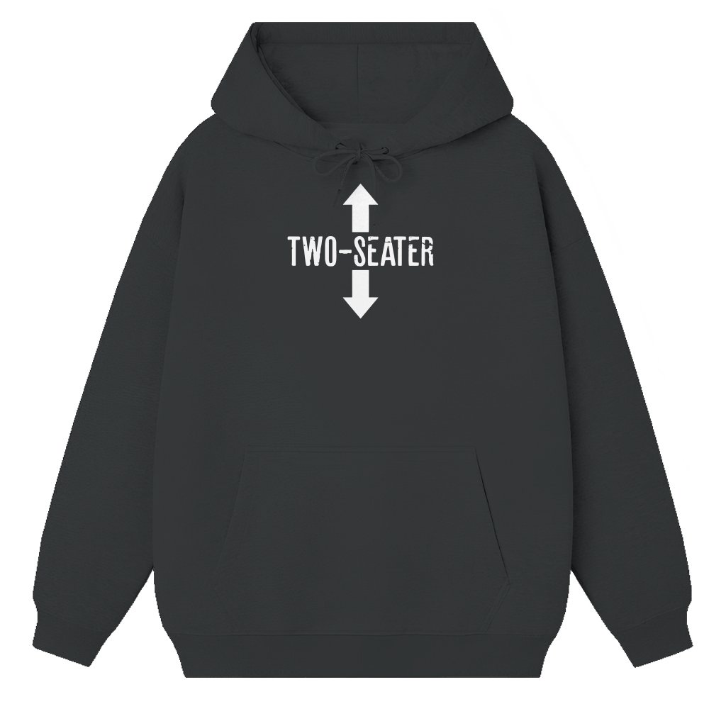 Letter Graphic Hoodie – Gift for Men Streetwear Comfy - front view