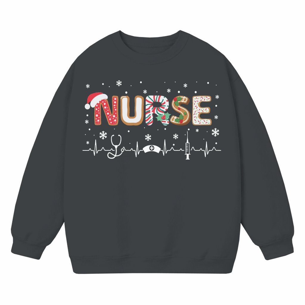 Nurse Sweatshirt – Christmas Gift for Nurses - front view