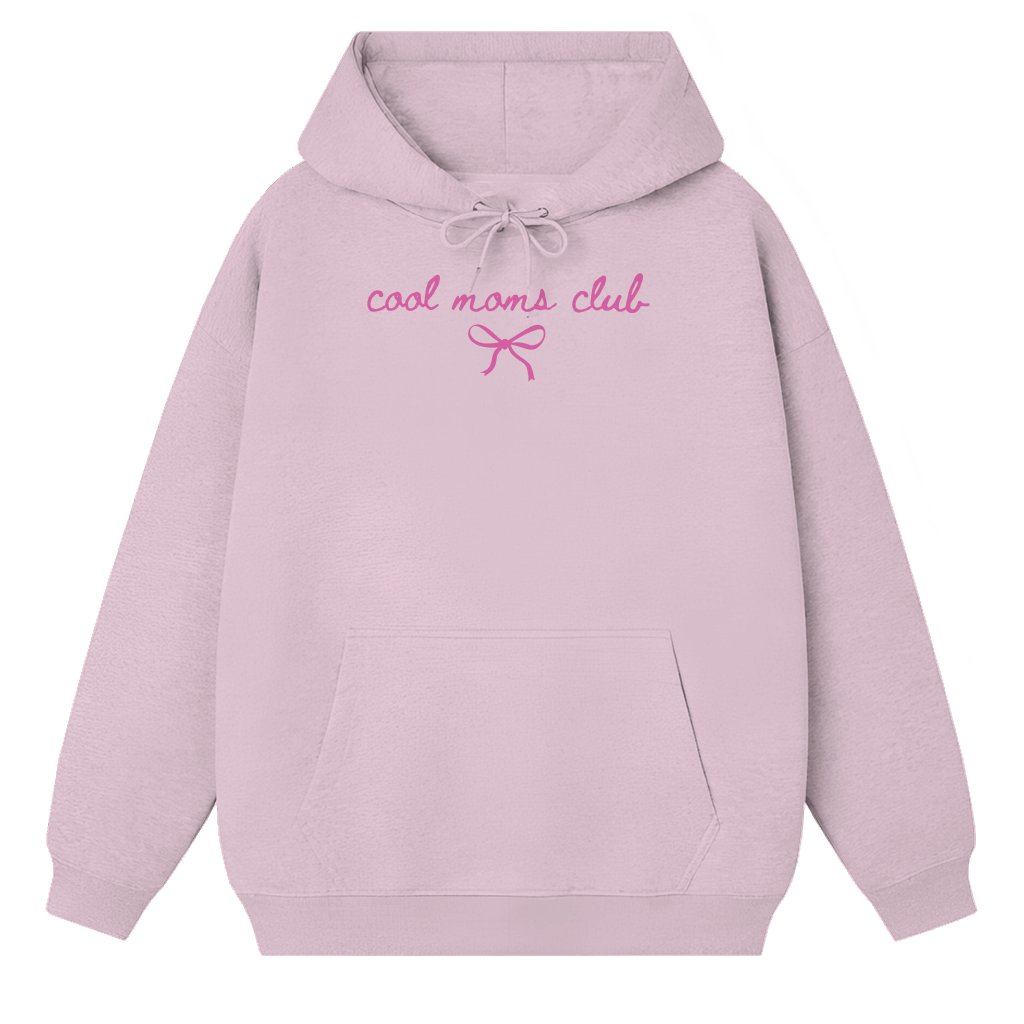 Cool Moms Club Hoodie – Funny Mother's Day Gift for Mom - front view