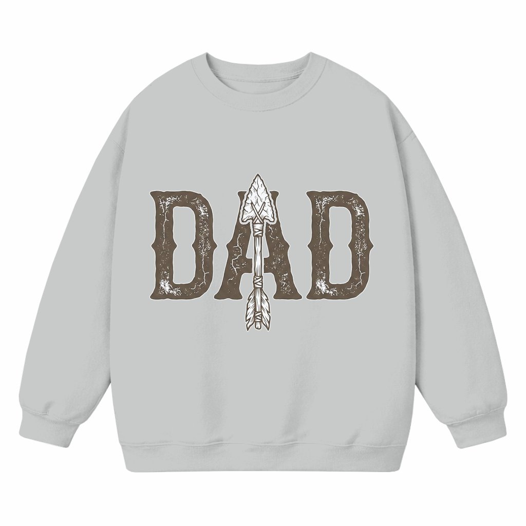 Retro 90s Hunter Sweatshirt – Father's Day Gift for Dad Husband - front view