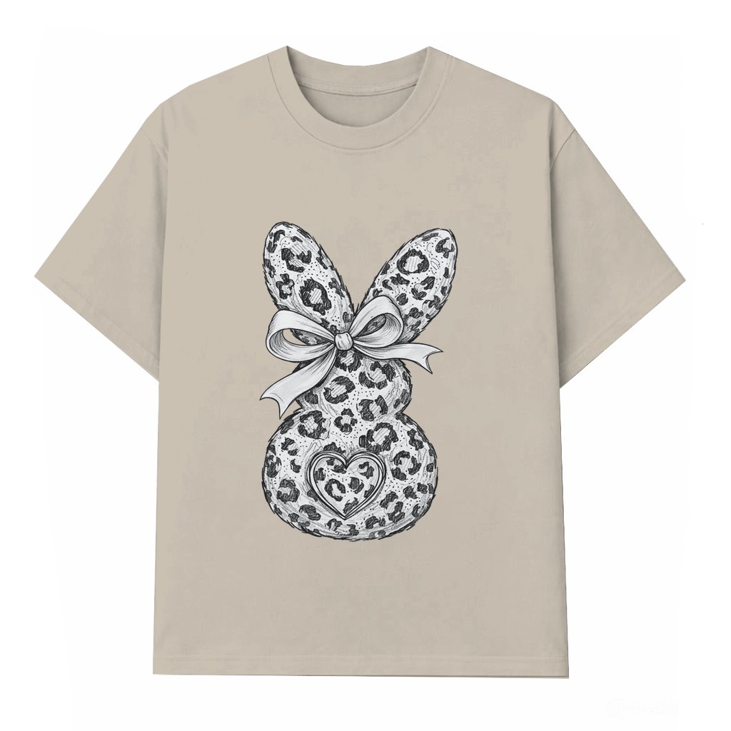 Easter Bunny T-shirt – Easter Day Cute Gift for Rabbit Lovers - front view