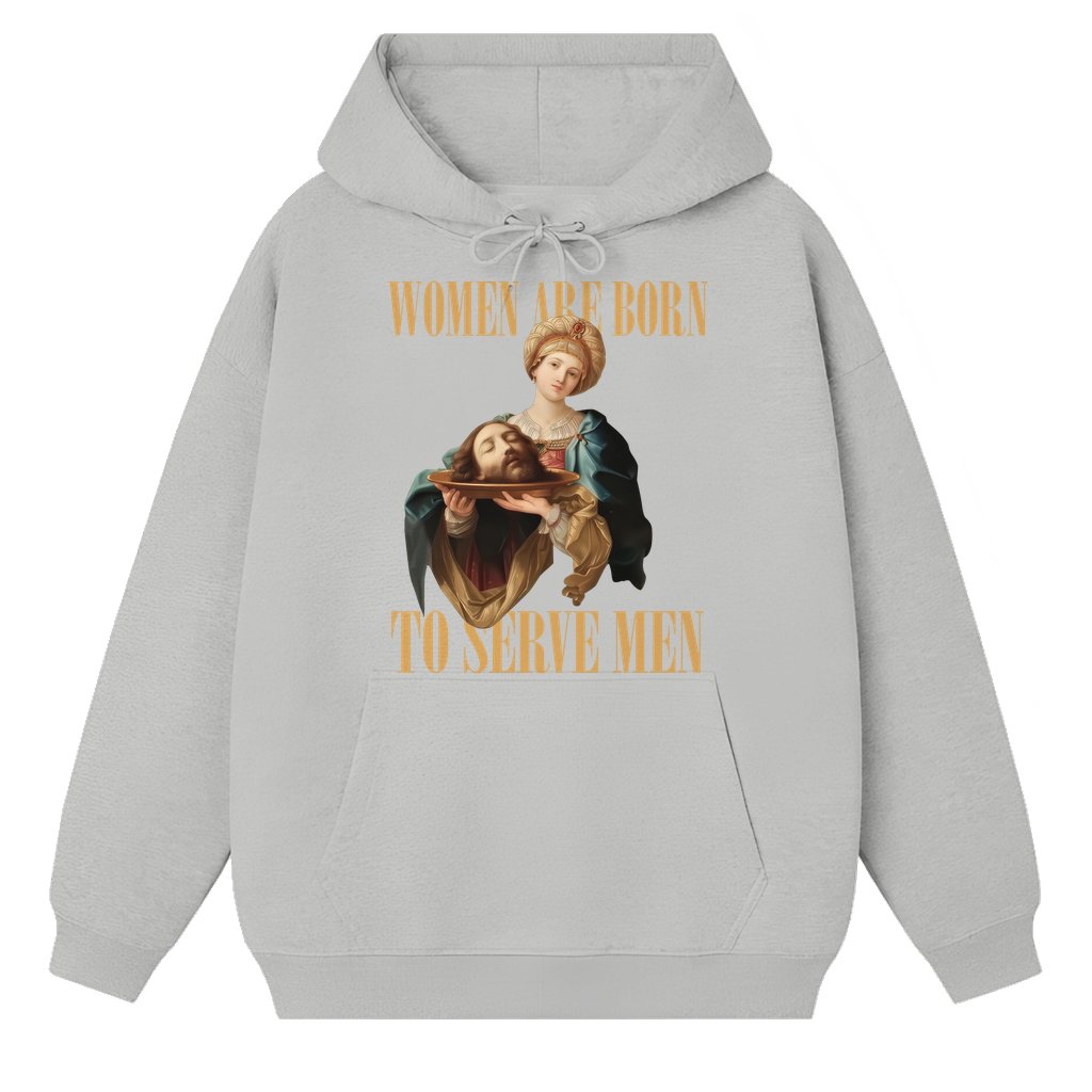 Unhinged Feminist Judith Holofernes Hoodie – Birthday Gift for Her Vintage Y2K - front view