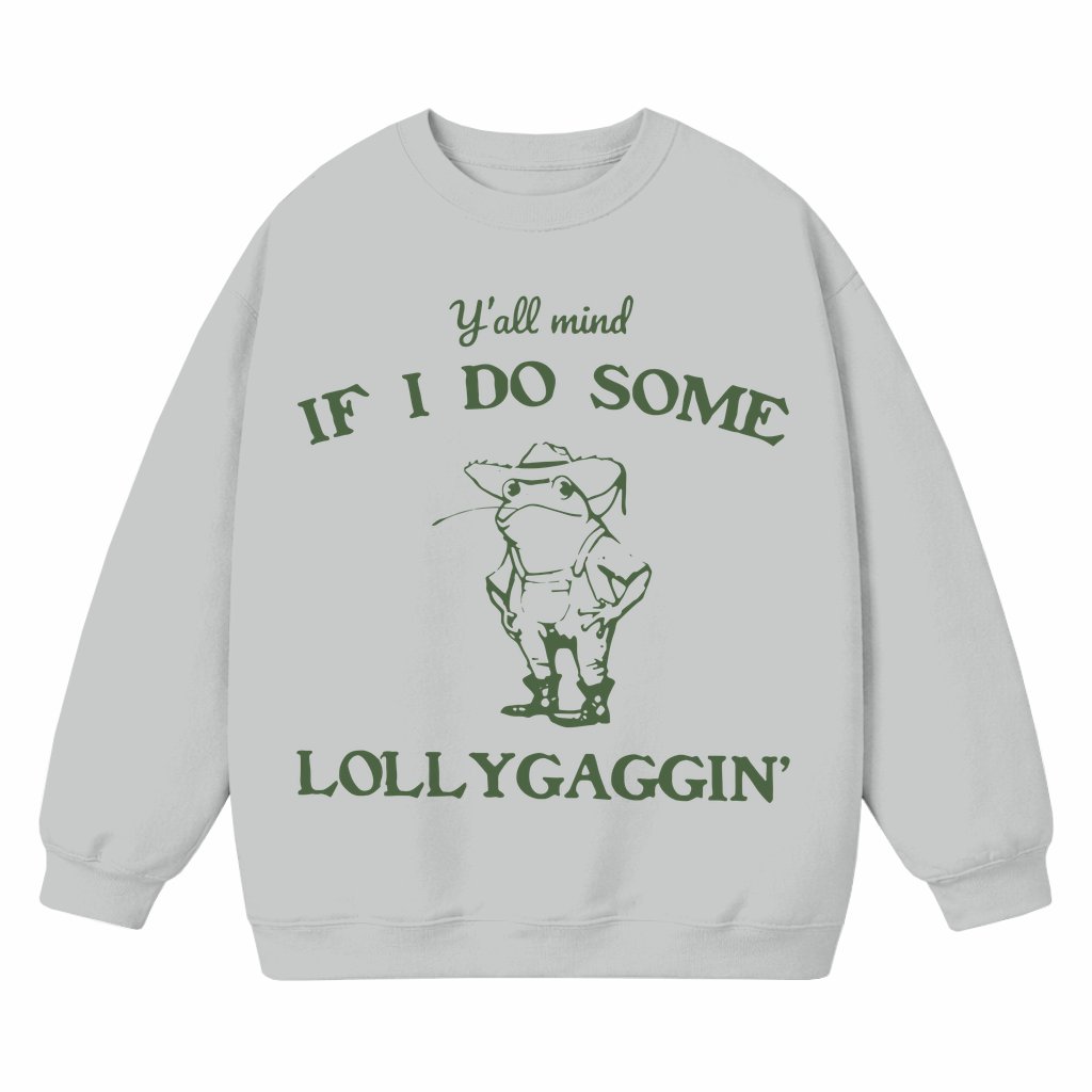 Funny Frog Sweatshirt – Gift for Frog Lovers Cute Vintage - front view