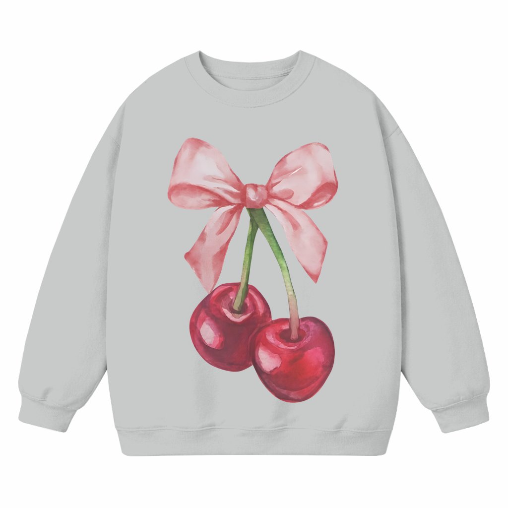 Funny Cherry Sweatshirt – Gift for Unisex Vintage Retro - front view