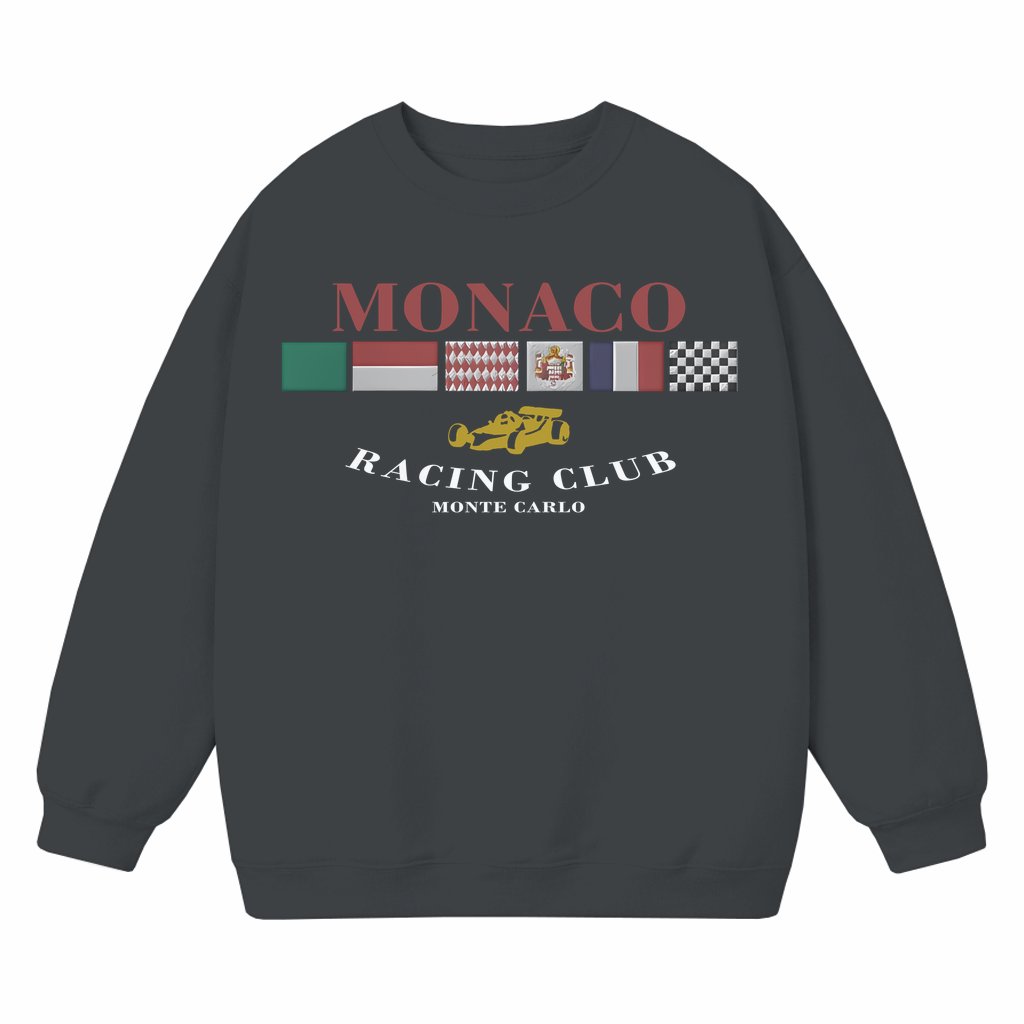 Vintage Monaco Racing Sweatshirt – Gift for Monaco Racing Fan Classic - front view