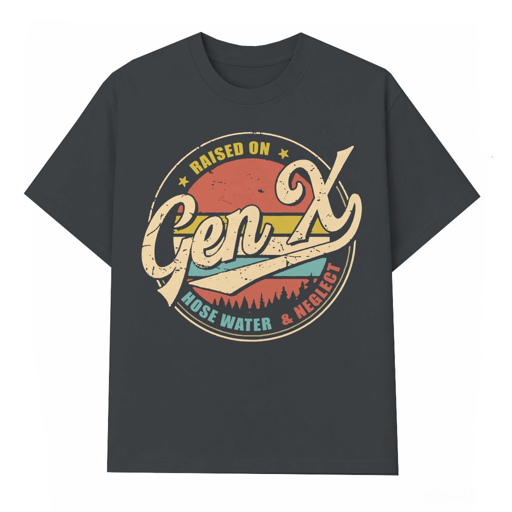 Vintage T-shirt – Summer Casual Daily Wear for Women - front view