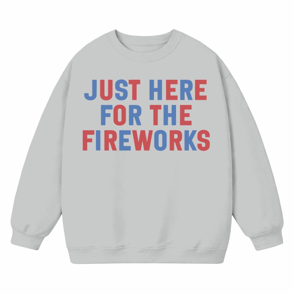 Funny Couples Matching Sweatshirt – Fourth of July Gift for Couples Adult Humor - front view