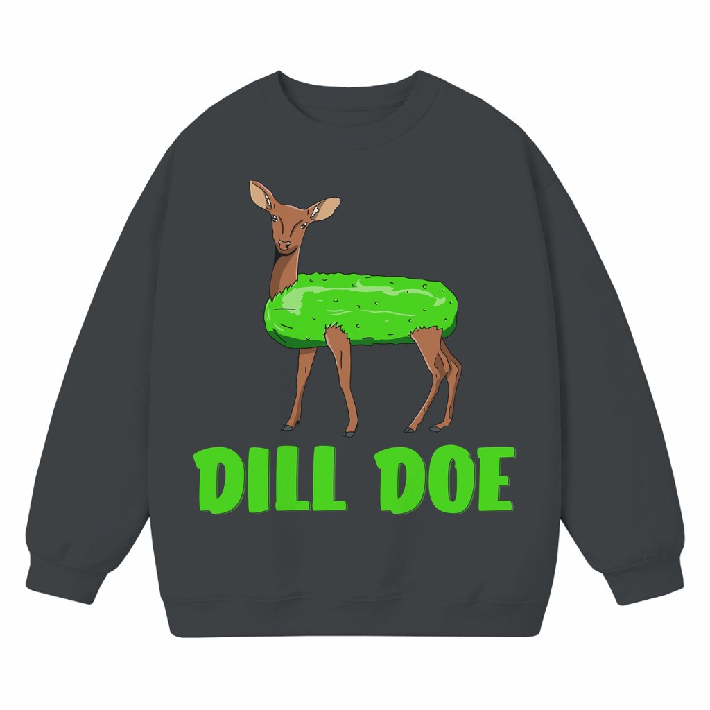 Humorous Deer Sweatshirt – Funny Gift for Wildlife Lover - front view