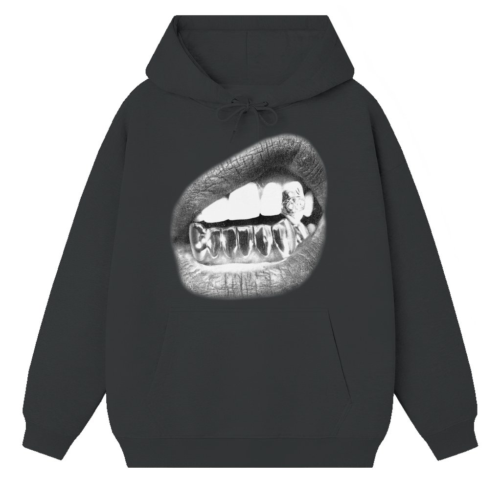 Trendy Grillz Streetwear Hoodie – Gift for Men Unisex - front view