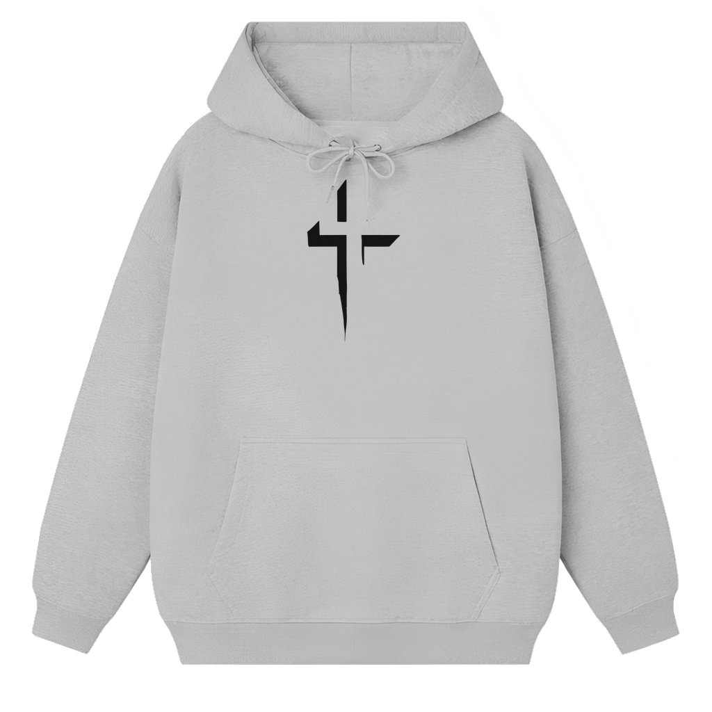 Cross Hoodie – Birthday Gift for Men Streetwear Trendy - front view