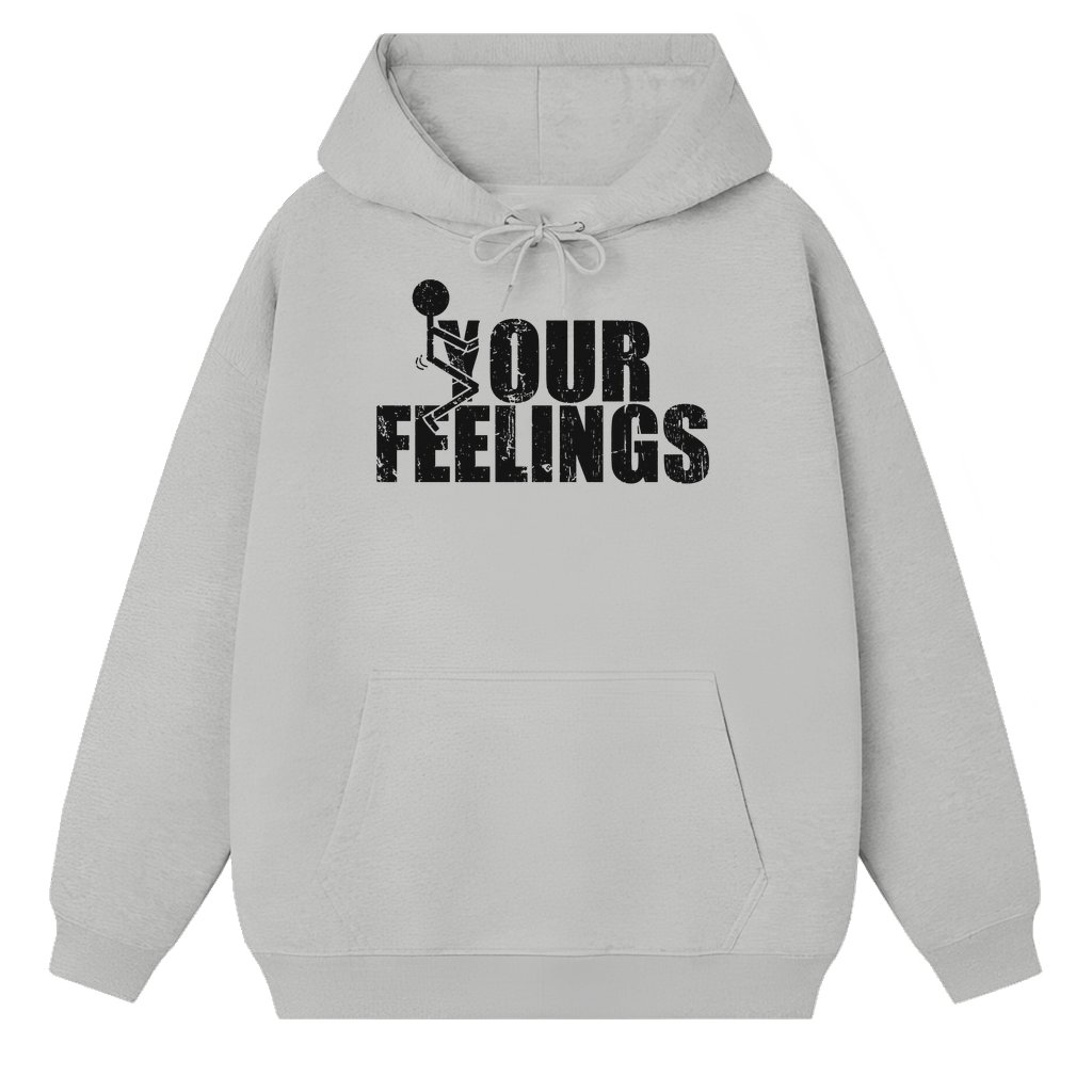 Letter Print Hoodie – Vintage 2000s Streetwear Gift for Men - front view