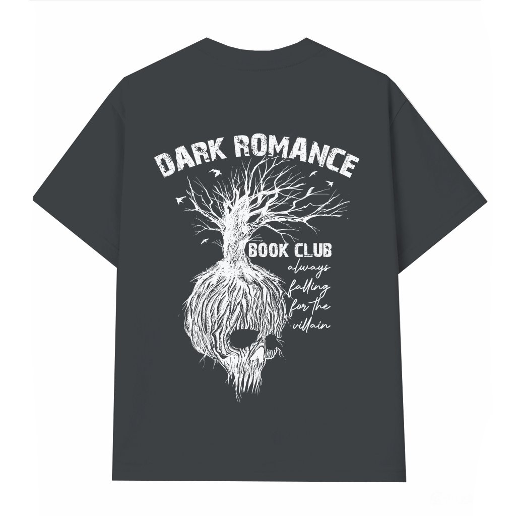 Dark Romance T-shirt – Gift for BookTok Reader Book Lover Trendy - front view