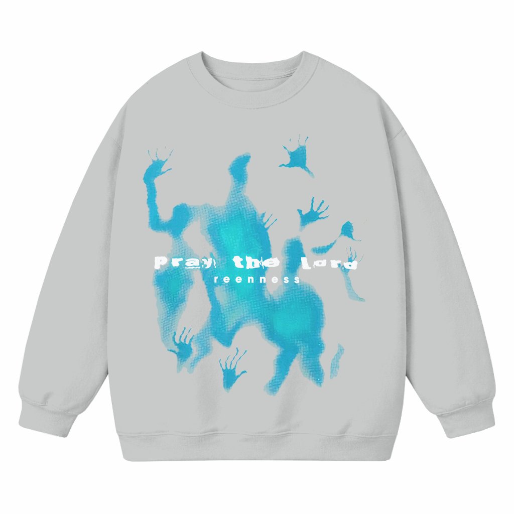 Abstract Shadow Sweatshirt – Trendy Streetwear Gift for Him Her - front view