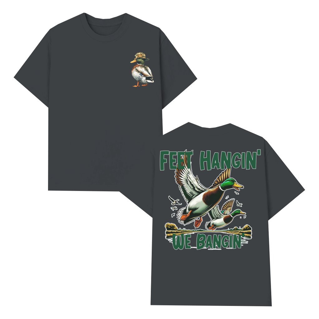 Duck Hunting T-shirt – Gift for Hunters Fishing Life 2 Sided Print - front view