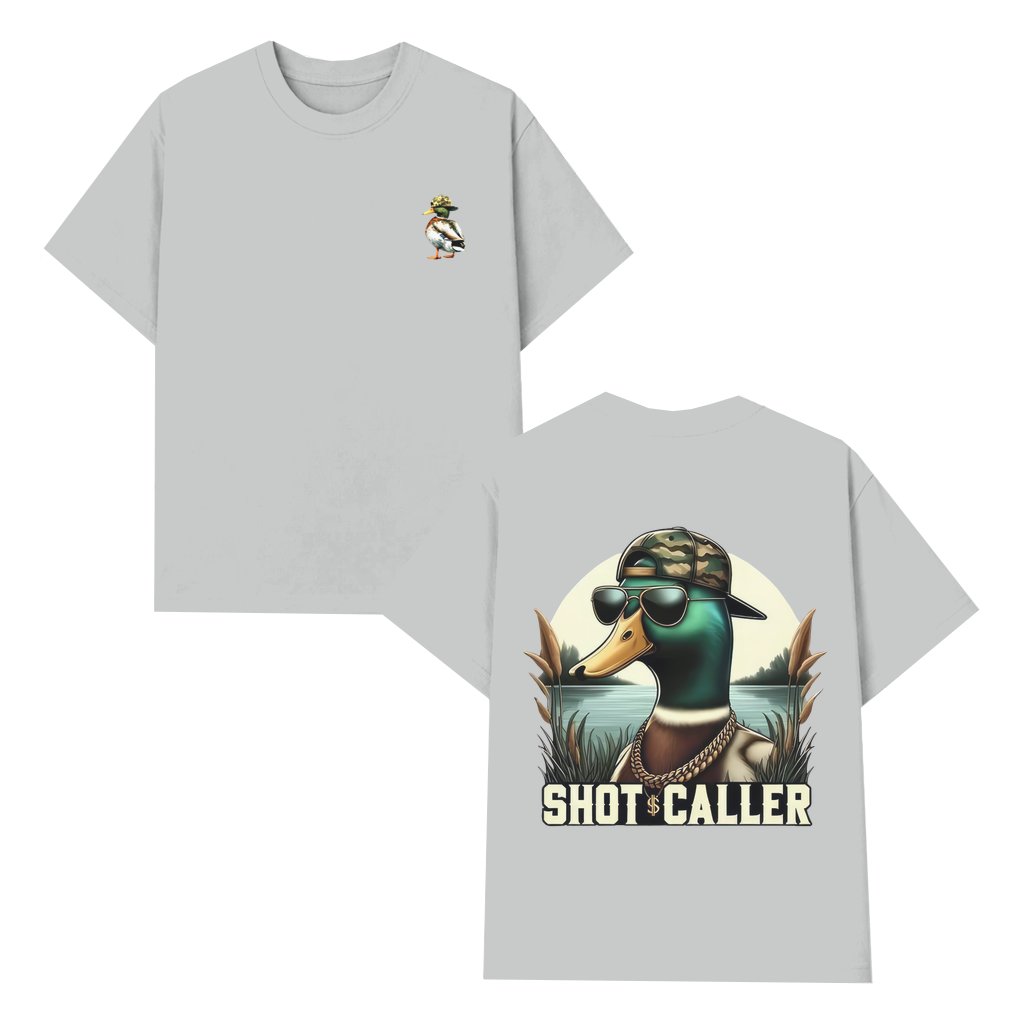 Hunting Duck T-shirt – Gift for Men Women Family Graphic - front view