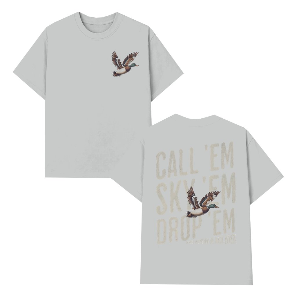 Hunting Duck Season T-shirt – Gift for Hunter Men Classic Wildlife - front view