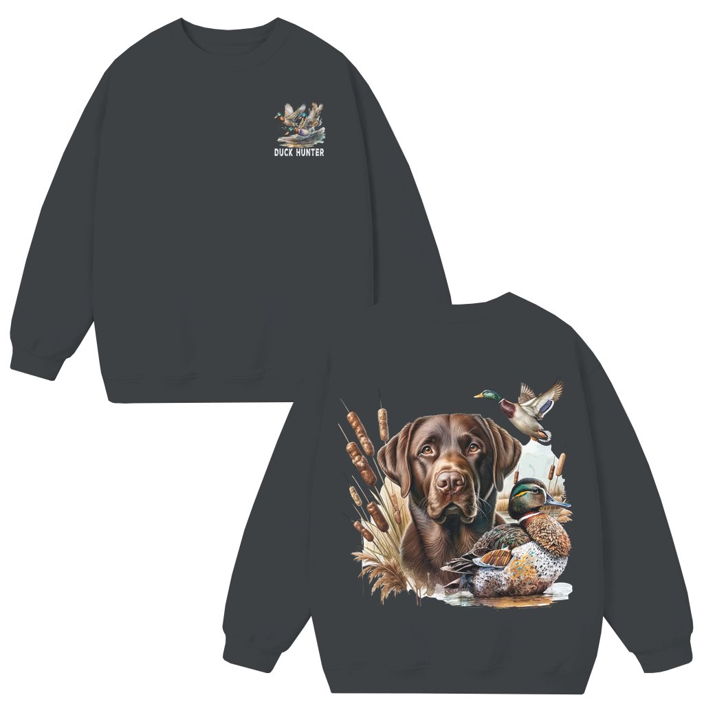 Classic Duck Hunting Sweatshirt – Gift for Duck Hunter Unisex Crewneck - front view