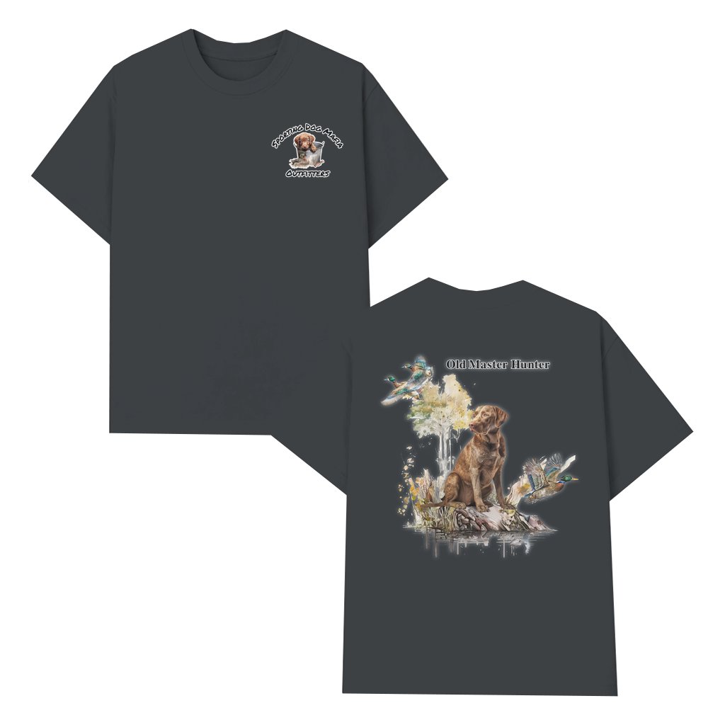 Chesapeake Bay Retriever T-shirt – Old Master Hunter Gift for Hunter Classic - front view