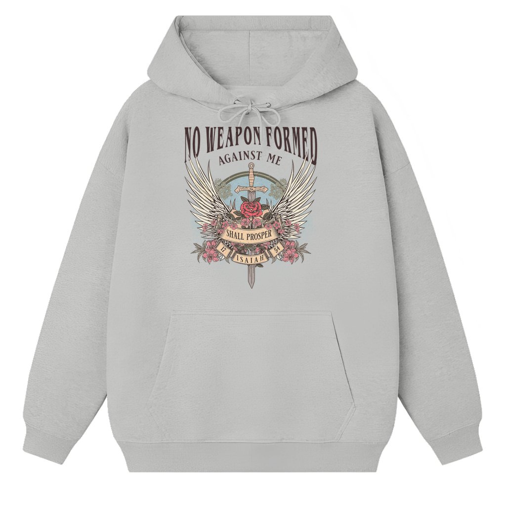 Boho Christian Bible Verse Hoodie – Gift for Her - front view