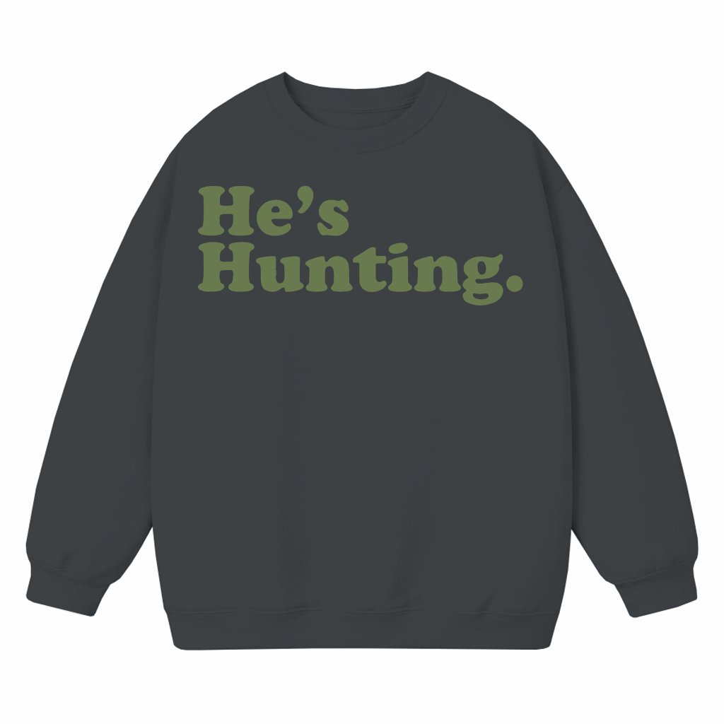 Funny Hunting Season Sweatshirt – Hunting Gift for Hunter Retro - front view