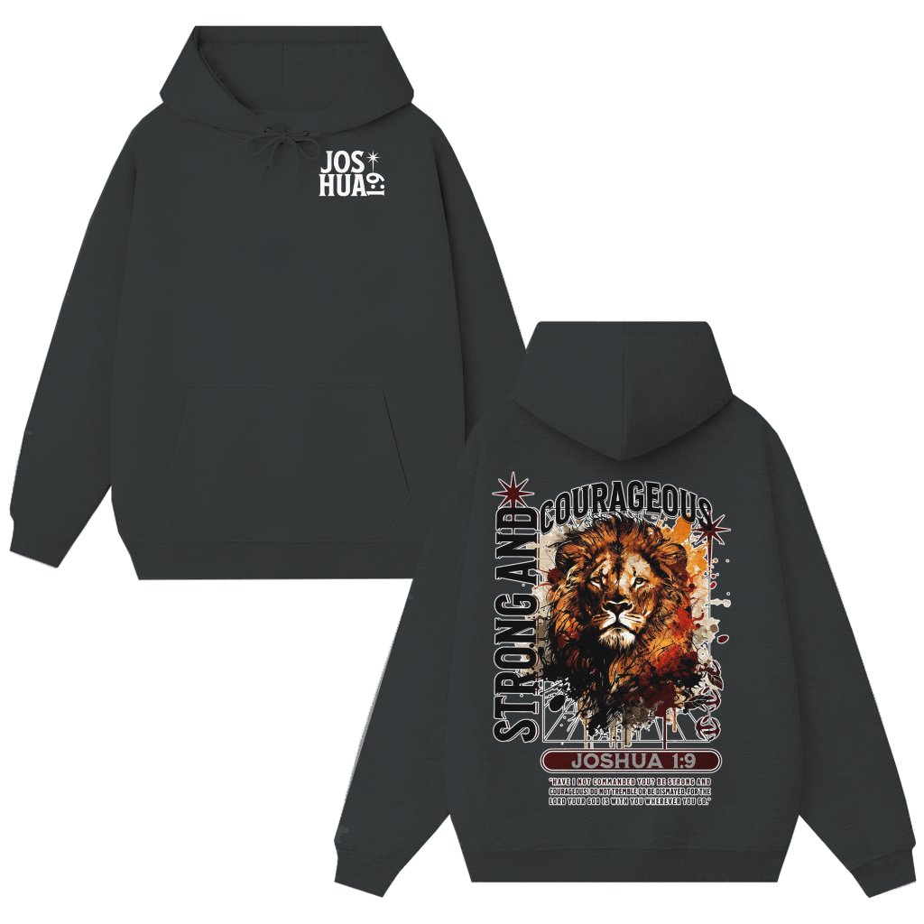 Retro Faith Christian Hoodie – Christian Gift for Men & Women - front view