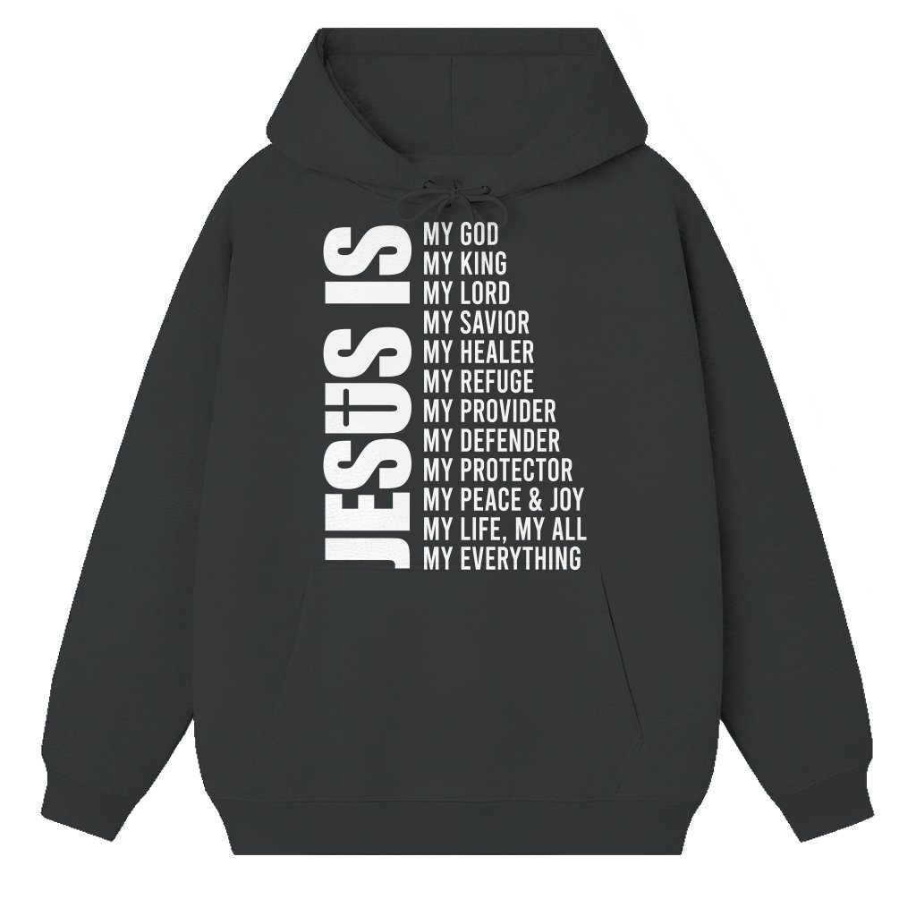 Jesus is My Everything Hoodie – Christian Gift for Believer - front view