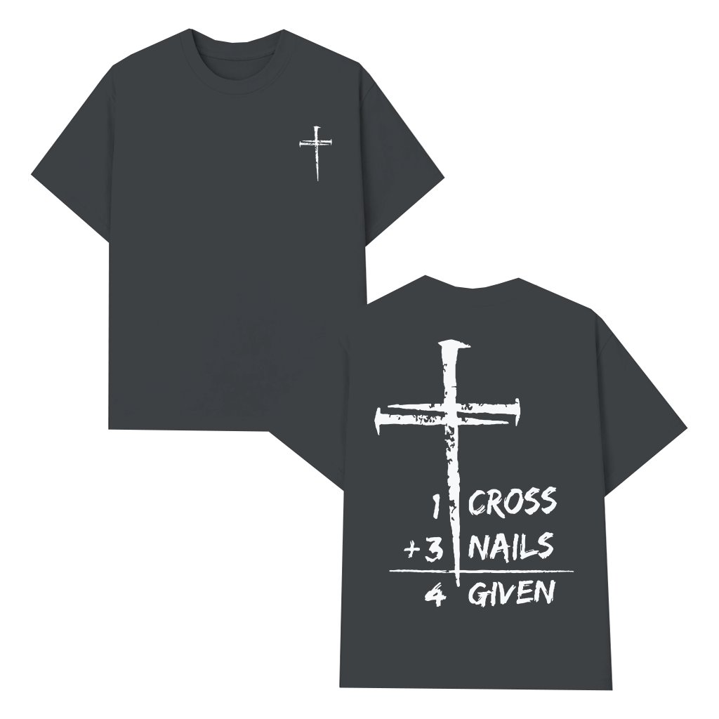 He Is Risen T-shirt – Christian Easter Religious Cross Gift - front view