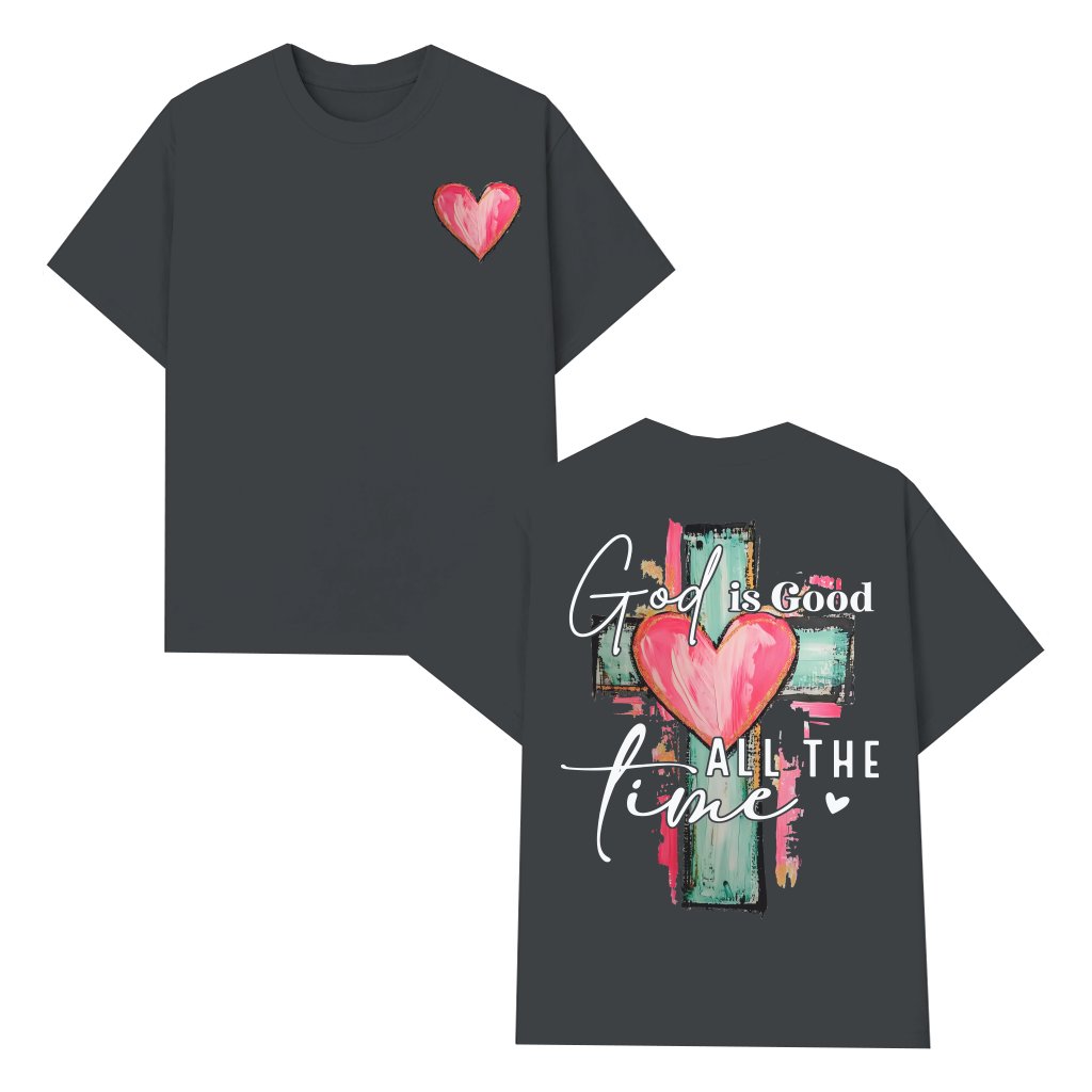Jesus God Is All Time T-shirt – Easter Mother's Day Gift for Women Christian - front view