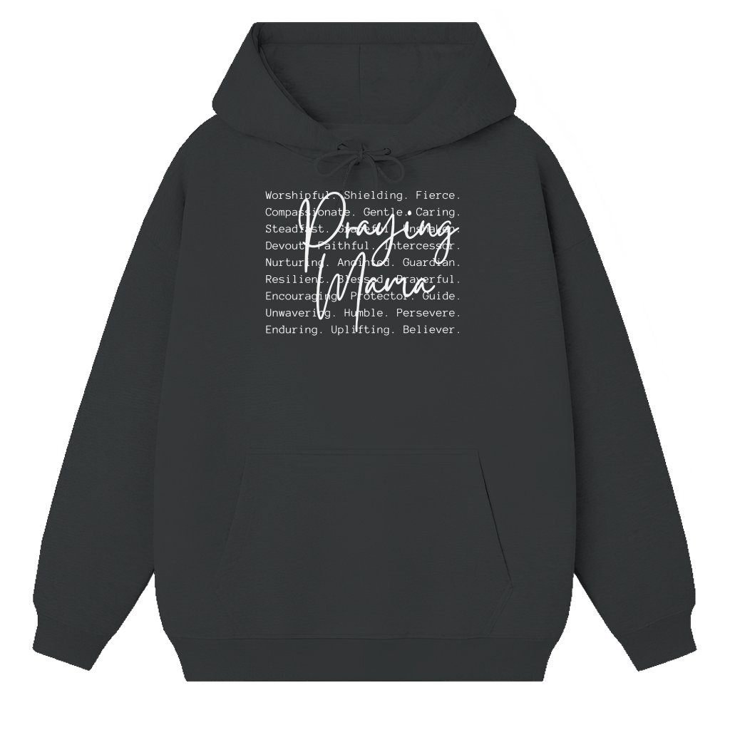 Praying Mama Hoodie – Mother's Day Christian Mom Life Gift for Mom - front view
