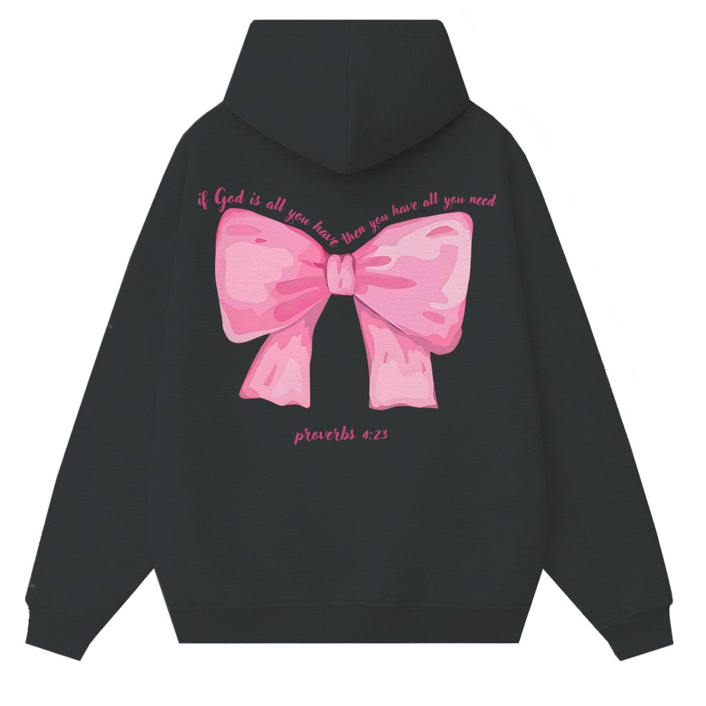 If God Is All You Have Christian Hoodie – Christian Gift for Believers Classic Jesus - front view