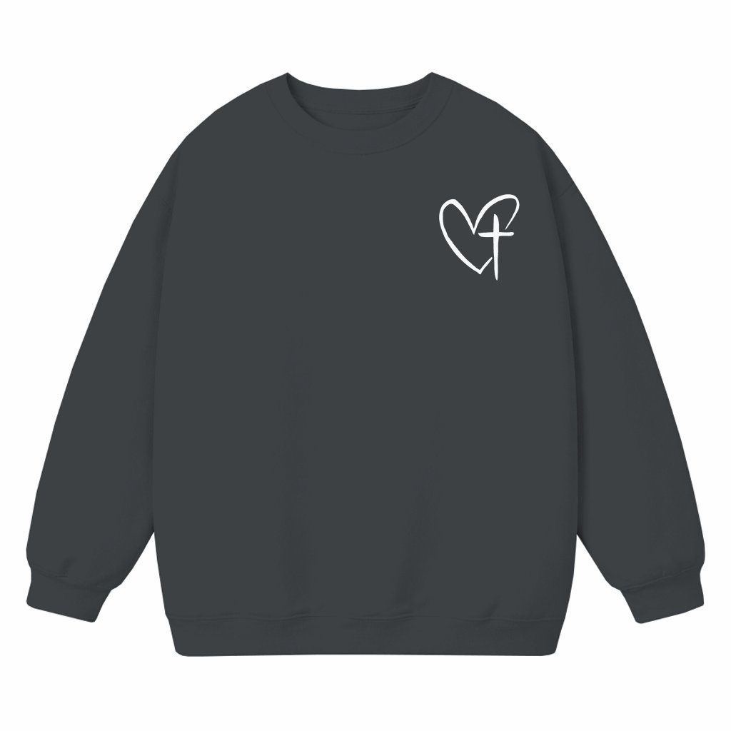 Christian Bible Verse Sweatshirt – Jesus Lover Gift for Women - front view