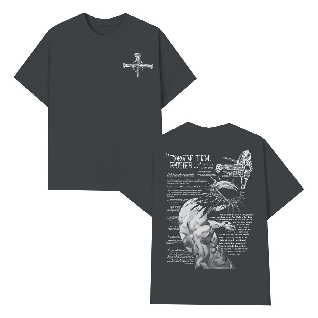 Forgive Them Father T-shirt – Christian Gift for Believers - front view
