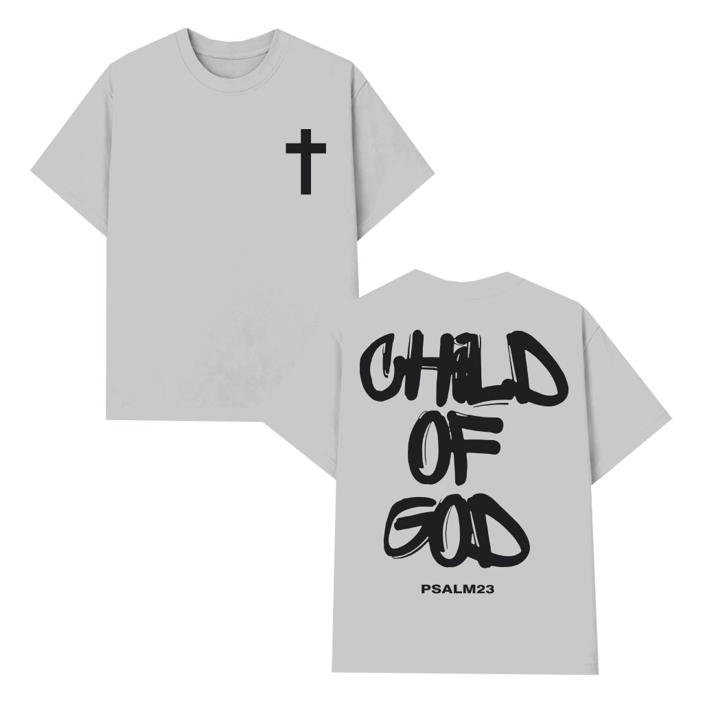 Child of God T-shirt – Christian Gift Inspirational Corinthians Bible Verse - front view