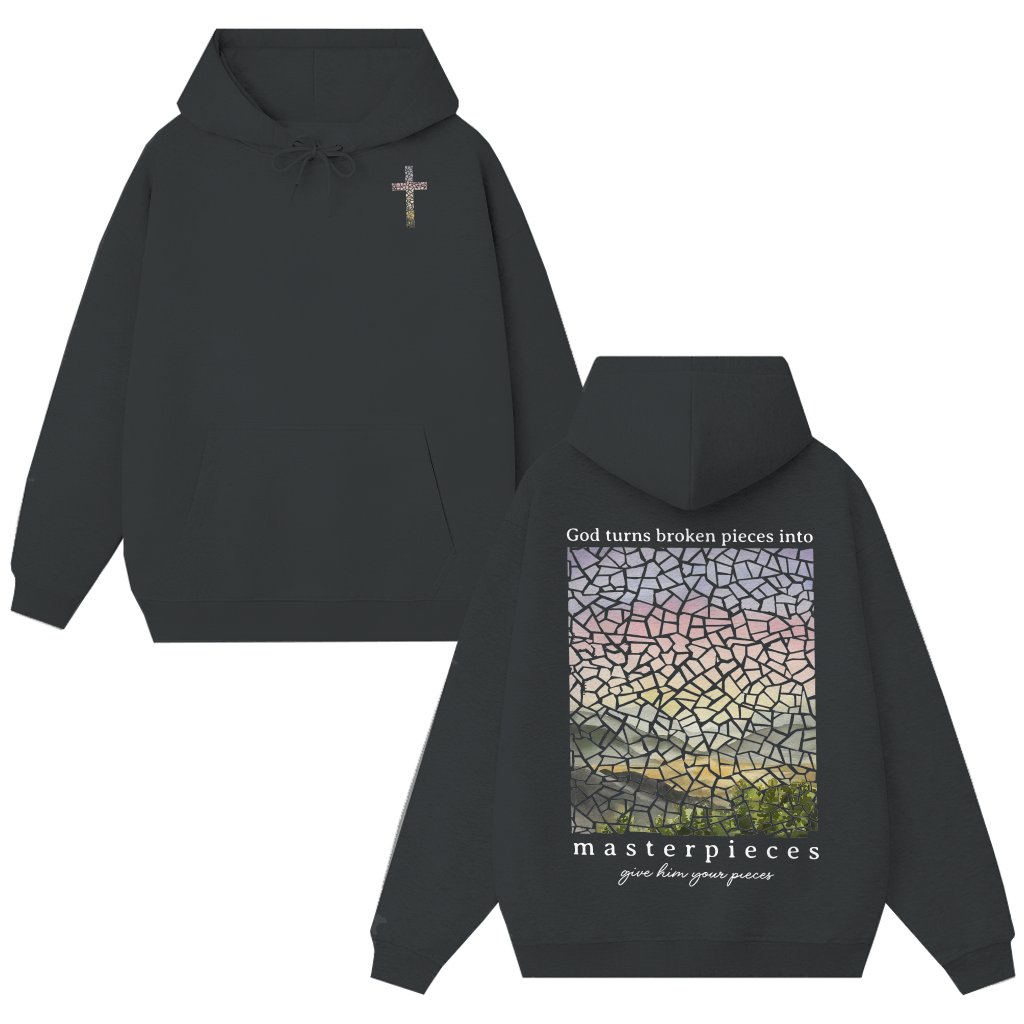Christian Bible Verse Hoodie – Religious Gift for Christians Jesus - front view