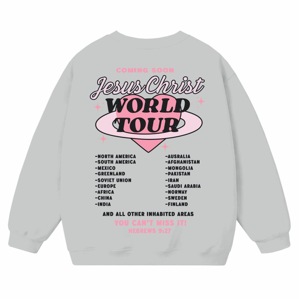 I Love Jesus Sweatshirt – Christian Gift for Men Women Vintage Classic - front view