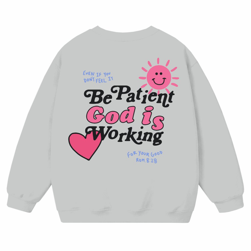 With God All Things Are Possible Sweatshirt – Christian Mother's Day Gift for Mom - front view