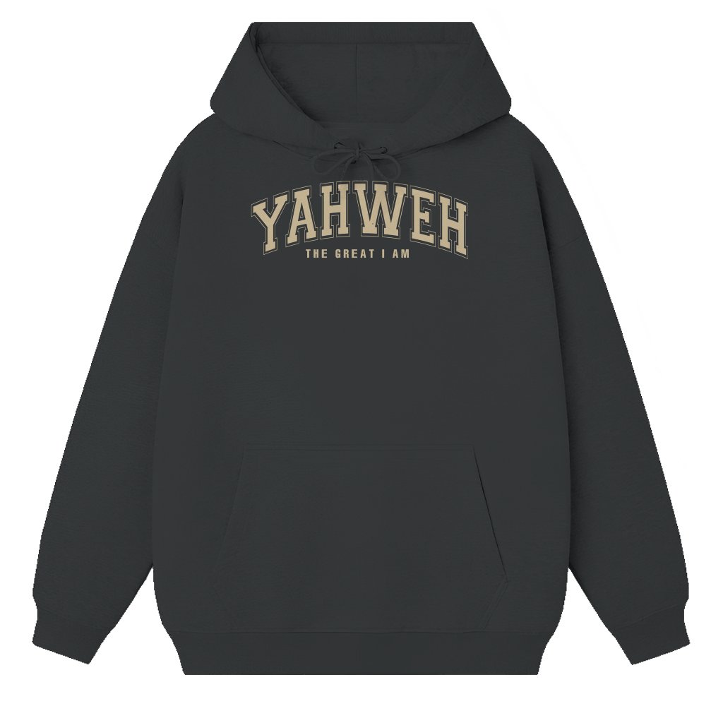 Yahweh The Great I Am Hoodie – Christian Gift for Believer Classic Aesthetic - front view