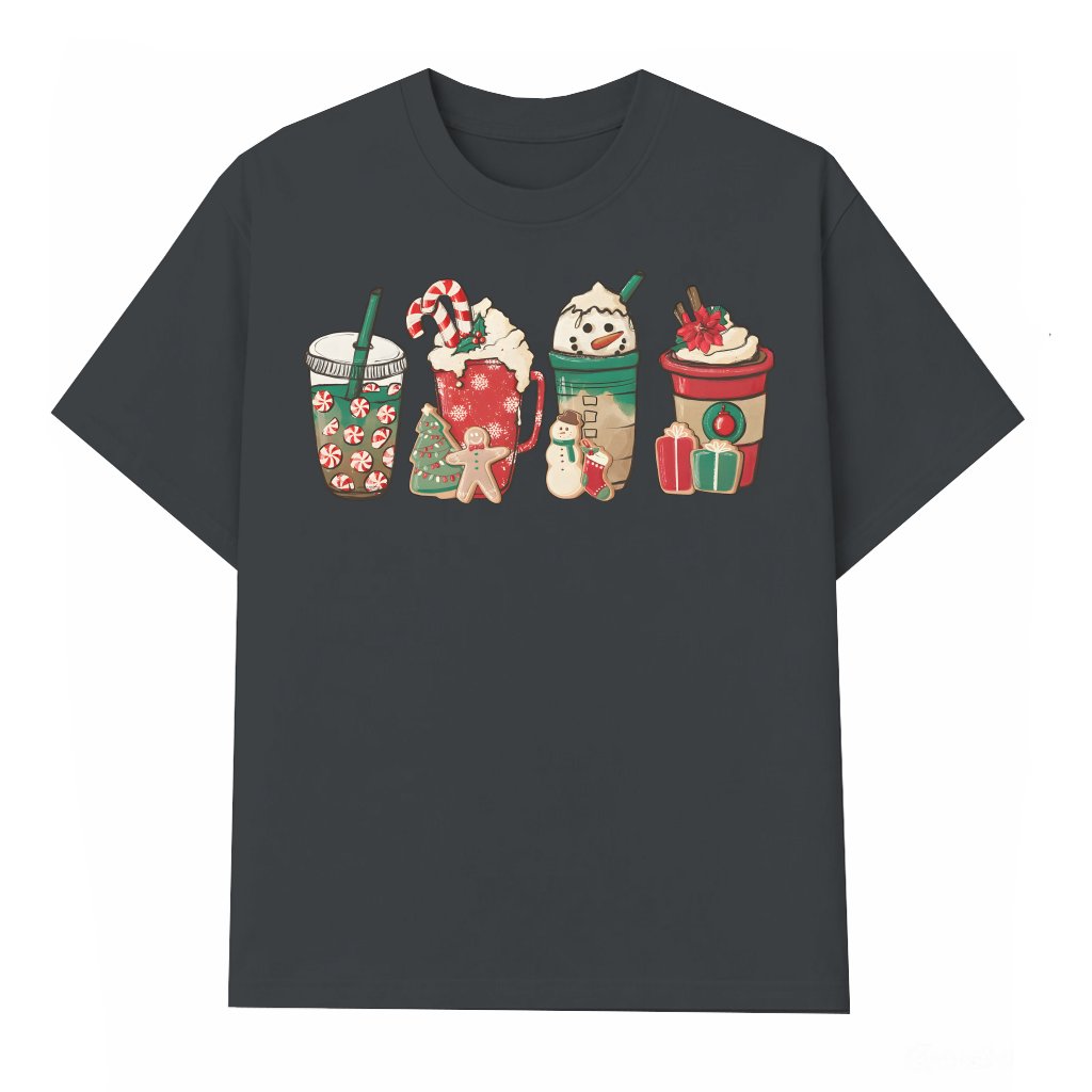 Funny Coffee T-shirt – Christmas Gift for Coffee Lovers - front view