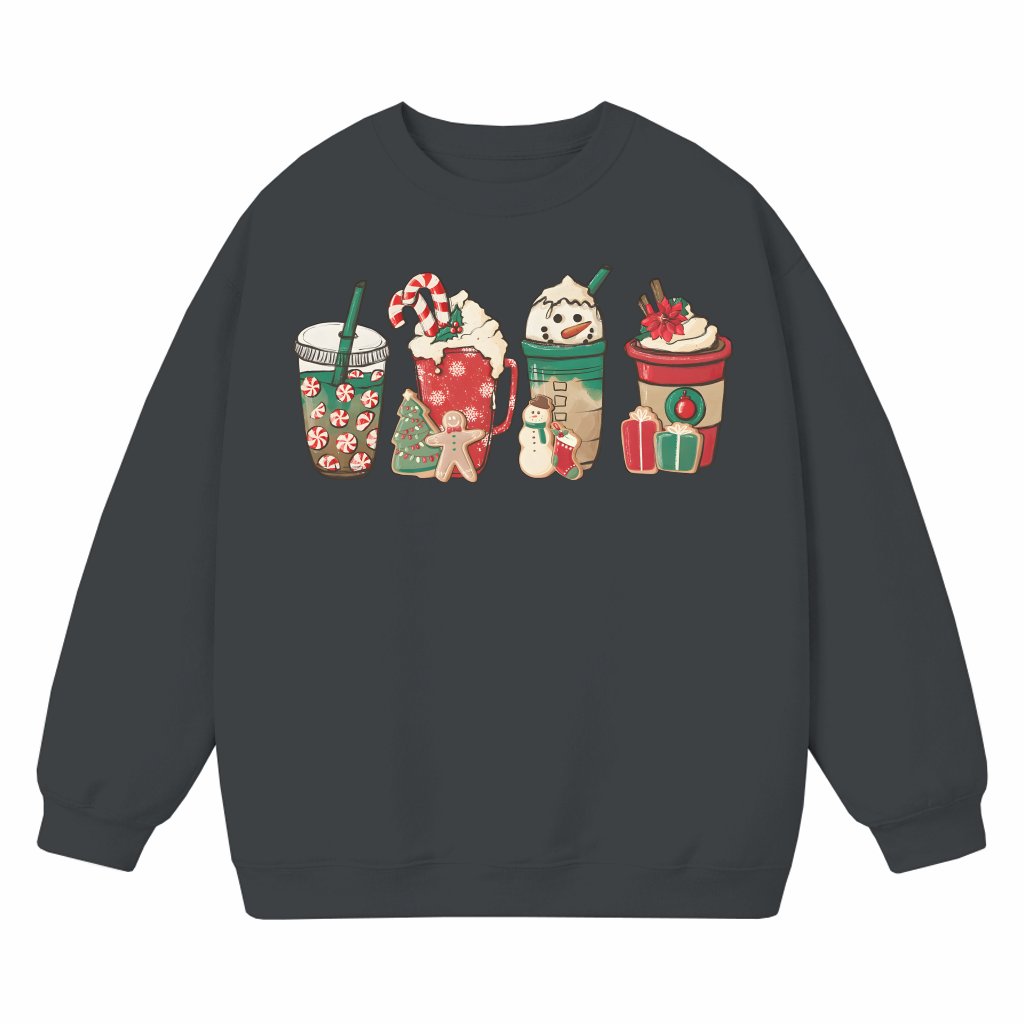 Classic Coffee Sweatshirt – Christmas Gift for Coffee Lovers - front view