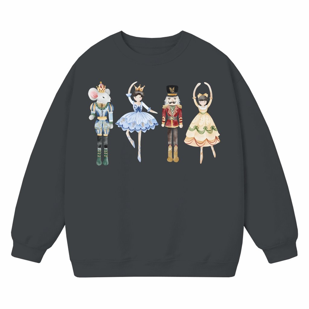 Nutcracker Sweatshirt – Christmas Gift for Women Cute - front view