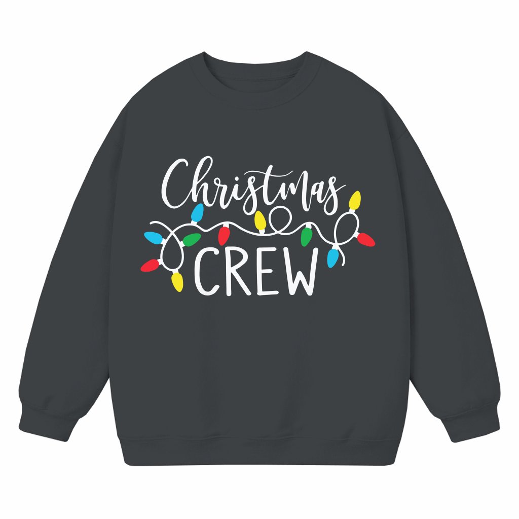 Christmas Light Bulbs Sweatshirt – Christmas Gift Festive Cozy Cute - front view