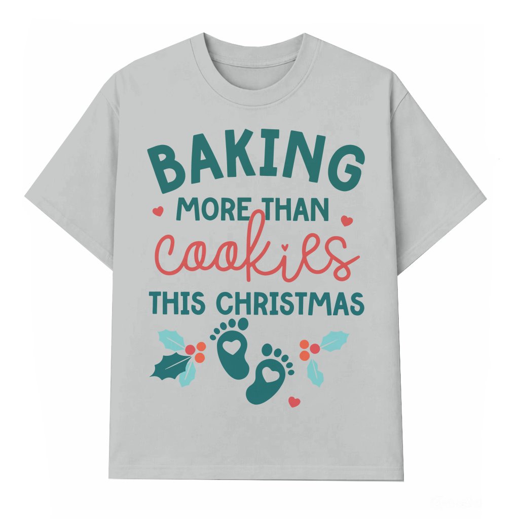 Funny Pregnancy T-shirt – Christmas Gift for Mom To Be - front view