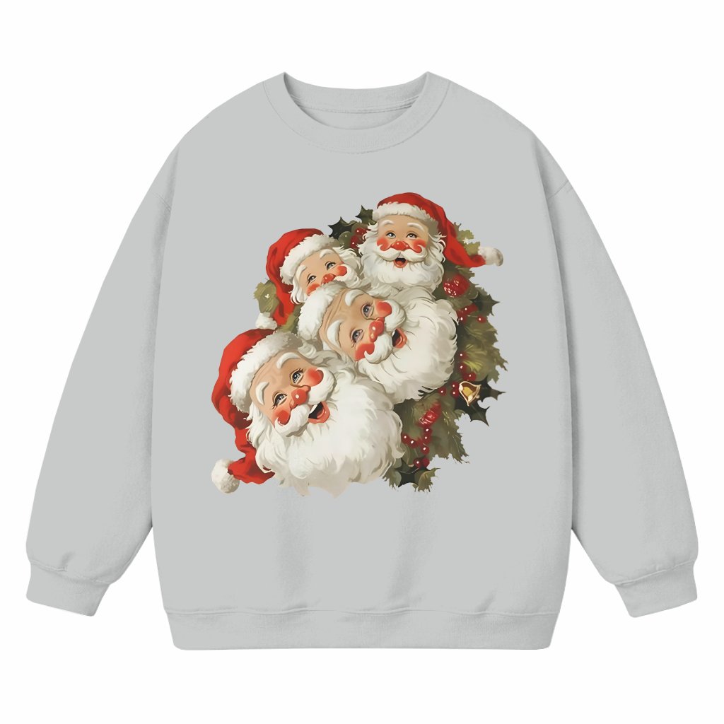 Santa Sweatshirt – Christmas Gift for Women Festive - front view