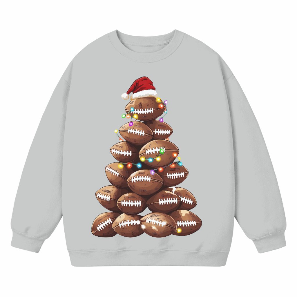 Football Mom Sweatshirt – Christmas Gift for Mom Trendy - front view