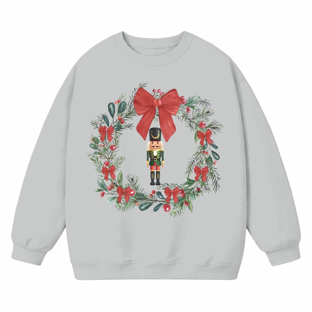 Nutcracker Sweatshirt – Christmas Gift for Men & Women Cute Festive - front view