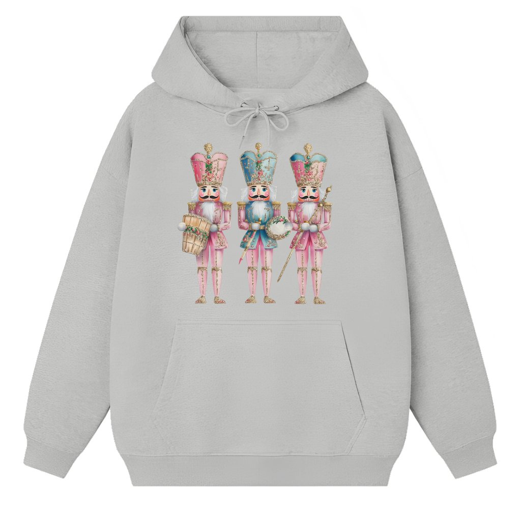 Cute Vintage Nutcracker Hoodie – Christmas Gift - front view
