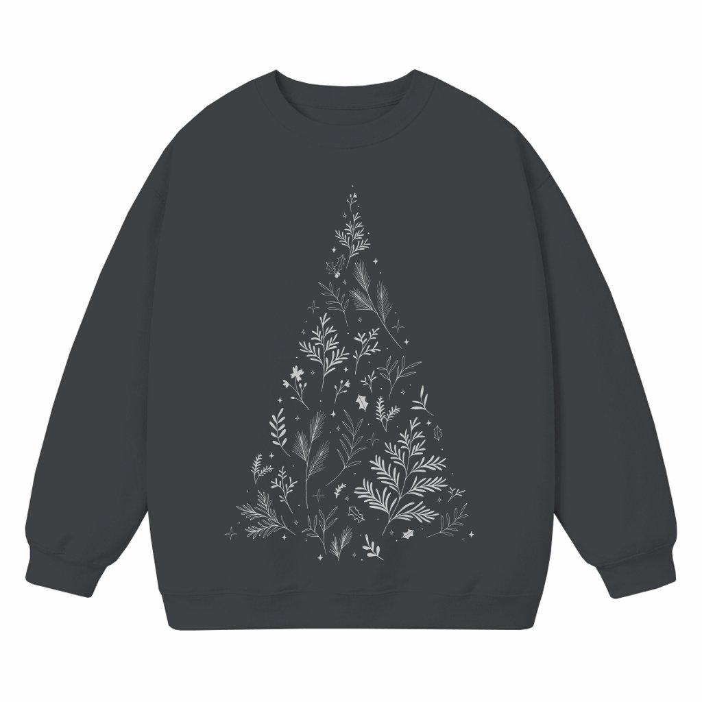 Christmas Tree Sweatshirt – Christmas Gift for Women Cute - front view